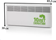 Миниатюра изображения товара Конвектор Ensto FinnHeat EPHBE10PR