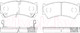 Миниатюра изображения товара Тормозные колодки Patron PBP1551
