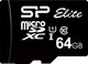 Миниатюра изображения товара Карта памяти Silicon Power microSDHC Elite UHS-1 (Class 10) 64GB (SP064GBSTXBU1V10SP)