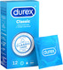 Миниатюра изображения товара Презервативы Durex Classic №12 с гелем-смазкой (12шт)