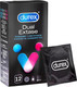 Миниатюра изображения товара Презервативы Durex Dual Extase №12 рельефные с анестетиком (12шт)