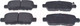 Миниатюра изображения товара Тормозные колодки Blue Print ADN142113