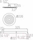 Миниатюра изображения товара Верхний душ Ferro Rotondo 9” NPT03