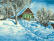 Миниатюра изображения товара Картина по номерам БЕЛОСНЕЖКА Домик на горе / 279-AS