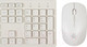 Миниатюра изображения товара Комплект клавиатура и мышь Оклик 240M (белый)