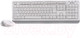 Миниатюра изображения товара Комплект клавиатура и мышь A4Tech Wireless Desktop Fstyler FG1010 (белый)