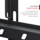 Миниатюра изображения товара Кронштейн для телевизора Holder Basic Line LCD-F6618-B (черный)