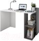 Миниатюра изображения товара Письменный стол Domus СП017 11.017R.01.92 / dms-sp017R-8685-162PE (правый, белый/серый)