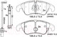 Миниатюра изображения товара Тормозные колодки ATE 13046027462