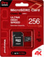 Миниатюра изображения товара Карта памяти Qumo microSDXC (Class 10) 256GB (QM256GMICSDXC10U3)