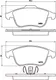 Миниатюра изображения товара Тормозные колодки Brembo P68047