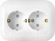 Миниатюра изображения товара Розетка Bylectrica Гармония РС16-357 (белый)