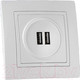 Миниатюра изображения товара Розетка Bylectrica РП5-421 (белый)