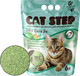 Миниатюра изображения товара Наполнитель для туалета Cat Step Tofu Green Tea / 20333002 (6л/2.8кг)