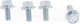 Миниатюра изображения товара Комплект болтов Mora Ice 2-3390 (4шт)