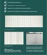 Миниатюра изображения товара Экран для ванны Comfort Alumin Group Серебряный(10) 150