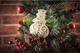 Миниатюра изображения товара Ель искусственная Merry Bear Настольная украшенная с шишками / E10-18A1494B-2