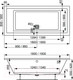 Миниатюра изображения товара Ванна акриловая VagnerPlast Cavallo 180x80 / VPBA180CAV2X-04