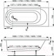 Миниатюра изображения товара Ванна акриловая VagnerPlast Kasandra 150x70 / VPBA157KAS2X-04