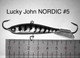 Миниатюра изображения товара Балансир Lucky John Nordic 5 / 51501-15H (с тройником)