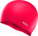 Миниатюра изображения товара Шапочка для плавания TYR Wrinkle Free Silicone Cap / LCS/610 (красный)