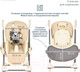 Миниатюра изображения товара Стульчик для кормления Pituso Mimi / HC502 (бежевый)