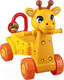 Миниатюра изображения товара Каталка детская Альтернатива Жираф / М3892 (желтый)