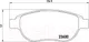 Миниатюра изображения товара Тормозные колодки Brembo P61068