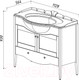 Миниатюра изображения товара Тумба под умывальник Belux Афины Н 105-01 (18, белый матовый)