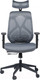 Миниатюра изображения товара Кресло офисное Norden Имидж / YS-0817H(D+T) (черный пластик/серая сетка)