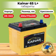 Миниатюра изображения товара Автомобильный аккумулятор Kainar Asia JL+ / 062 22 40 02 0131 08 11 0 R (65 А/ч)
