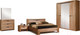 Миниатюра изображения товара Комплект мебели для спальни ФорестДекоГрупп Герда-4 (дуб крафт)