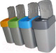 Миниатюра изображения товара Мусорное ведро Curver Flip Bin 02170-535-00 (10л, серый/оранжевый)
