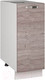 Миниатюра изображения товара Шкаф-стол кухонный Anrex Alesia 1D/30-F1 (серый/дуб анкона)