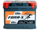 Миниатюра изображения товара Автомобильный аккумулятор Fora-S R+ (60 А/ч)