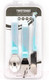 Миниатюра изображения товара Набор столовых приборов Twistshake Learn Cutlery Stainless Steel 78210 (синий)