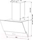 Миниатюра изображения товара Вытяжка наклонная Germes Sarnia 60 (черный)