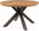 Миниатюра изображения товара Обеденный стол Signal Ritmo 120 (дуб/черный матовый)