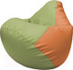 Миниатюра изображения товара Бескаркасное кресло Flagman Груша Макси XXL Г2.3-1920 (оливковый/оранжевый)