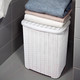 Миниатюра изображения товара Корзина для белья Violet Вязь / 204006 (40л, белый)