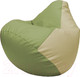 Миниатюра изображения товара Бескаркасное кресло Flagman Груша Макси XXL Г2.3-1910 (оливковый/светло-бежевый)