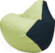 Миниатюра изображения товара Бескаркасное кресло Flagman Груша Макси XXL Г2.3-0415 (светло-салатовый/синий)