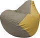 Миниатюра изображения товара Бескаркасное кресло Flagman Груша Макси XXL Г2.3-0208 (светло-серый/охра)
