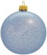 Миниатюра изображения товара Шар новогодний Orbital Шар 200-025-3 (8см, голубой/глиттер)