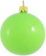 Миниатюра изображения товара Шар новогодний Orbital Шар 200-026-11 (8см, салатовый/эмаль)