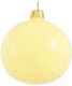 Миниатюра изображения товара Шар новогодний Orbital Шар 200-026-2 (8см, ваниль/эмаль)
