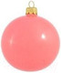Миниатюра изображения товара Шар новогодний Orbital Шар 200-026-5 (8см, коралловый/эмаль)