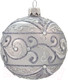 Миниатюра изображения товара Шар новогодний Orbital Шар Д-263 / 200-015-4 (8см, серый/матовый)