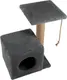 Миниатюра изображения товара Комплекс для кошек Cat House С боковой полкой 0.58 (джут серый)