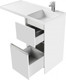 Миниатюра изображения товара Тумба под умывальник Акватон Лондри 40 (1A236001LH010)